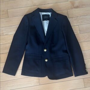 J.Crew Navy Blazer with Gold Buttons